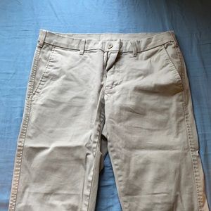 Men's light gray chinos